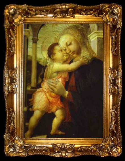 framed  Sandro Botticelli Madonna della Loggia, ta009-2